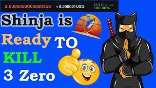 Shinja to the moon | don't sell shinja |1 SEXTILLION SHINJA TOKENS HAVE BEEN BURNED | #Shinja