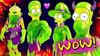 &iexcl;Trajeron recompensa GRATIS! ☢️ Desbloquea TODO el Pase de Batalla de los Simpsons en Fortnite