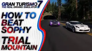 GT7 Trail Mountain Expert GT Sophy Race (Gran Turismo 7 How To Beat GT Sophy Expert Trail Mountain)