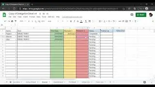Delegation sheet Basic Version 1
