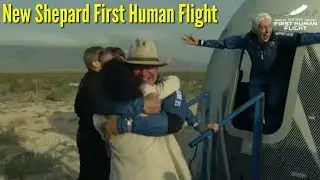 Jeff Bezos and 3 others traveled to space on Blue Origin's New Shepard Spacecraft