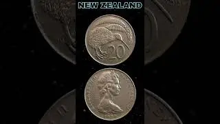 New Zealand 20 Cents 1979. #shorts #coinnotesz #viral