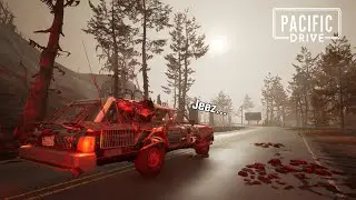 Lets try going into middle zone | Pacific Drive gameplay