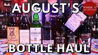 August Whiskey Haul: Old Rip Van Winkle 10, Laphroaig 16, Ardbeg Heavy Vapour , GTS, WLW and more!