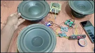 digital amplifier kit wiring and testing l 100w subwoofer amplifier kiti l 60w+60w amplifier kiti