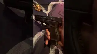 Glock 23 Color Fill🫣( Tip: tape off whatever you don&rsquo;t want polish on) learned that after the fact