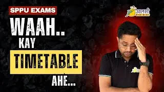SPPU Endsem Exam Timetable | Rounak Sir | #sppu | Aalsi Engineer