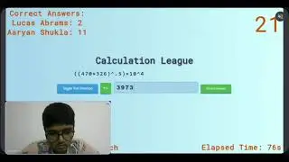 Calculation League Season 3, Playoff Set of the Stage: Aaryan