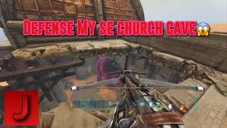 Ark Official SmallTribes Pvp | Defending My Church Cave | Base Defense | DinoHumpers Op | (Ark/Ps4)✨