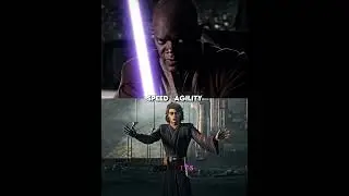 Office Mace Windu vs Pre IH Anakin Skywalker | #shorts #starwars