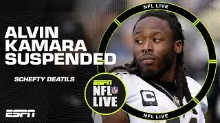 Alvin Kamara SUSPENDED for 3 games for 2022 fight in Las Vegas | NFL Live
