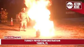 How to NOT fry a turkey for Thanksgiving dinner