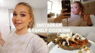 Family Cooking TikTok Cheesesteak Stuffed Potatoes & How I Edit My Instagram Photos