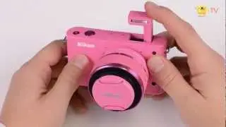 Стильный и современный фотоаппарат Nikon 1 J1