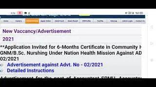 Bihar cho vacancy|| New cho vacancy in bihar|| cho vacancy 2021