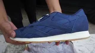Reebok Classic Nylon SG Blue Aqua Navy Army  View Only Auctionin com