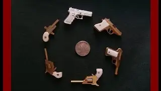 Miniature Handmade 2mm Pinfire and Rimfire Pistols - Miniature Gunsmith