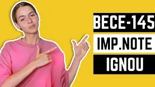 BECE-145 most important Questions-Answers (3rd year)