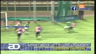 Los Caimanes 2-0 Sport Boys