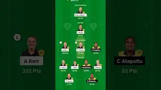 NZ W VS SL W dream11 team l women t20 world cup