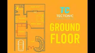 Modern 2D Floor Plan Design | Full Furniture | Part1 #2dHousePlan #2dFloorPlan #ArchitecturalDrawing
