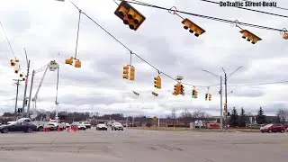 Traffic Lights Before Upgrade to New Dog House & Left Turn Signals | 8 Mile & Haggerty