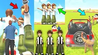 Ben 10 🧖 vs Train 🚂 | কে বেশি শক্তিশালী 💥 | Indian Theft Auto by Zoha Jr's Fifa