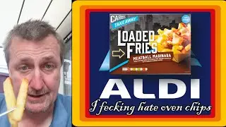 Aldi Carlos Takeaway Meatball Marinara Loaded Fries Food Review. Cost of living food hack #aldi