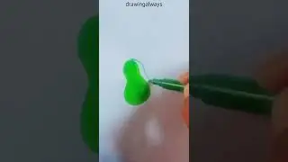 🍐+🥺 satisfying art #shorts #youtubeshorts