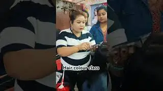 Hair colour class, course details 📱 8403938527, #youtube #haircare  #virelshorts #btsforever