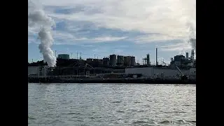 SF Bay Boat Ride through Refinery Cooridor