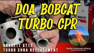 DOA Bobcat's Turbo Fix on @PacificNorthwestHillbilly T590 Bobcat / Doosan D24NAP Rebuild Project