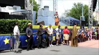 Star Wars Weekends 2014 Motorcade with Warwick Davis and more