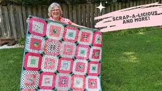 Scrap-a-licious Quilt Talk & Old School JULY BOM
