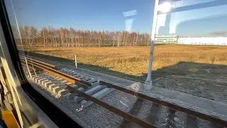 Rozebrany tor nr 1 Gdańsk Rębiechowo➡️⬅️Port Lotniczy Pomorska Kolej Metropolitalna elektryfikacja⚡️