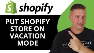 How to Put Your Shopify Store on Vacation Mode | Shopify Tutorial 2026