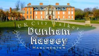 Dunham Massey in Winter Time ︱Altrincham︱UK Life [4K] #deer park UK  #Dunham Massey #landscape
