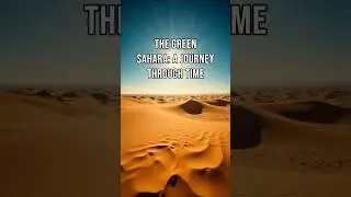 The Sahara Desert used to be a lush green savanna #Sahara #ClimateChange #AncientHistory #Nature
