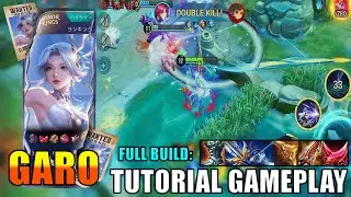 GARO IS STILL OP IN THIS META❗TOP GLOBAL BUILD GAMEPLAY❗HONOR OF KINGS ❗2025 ❗ HOK ❗