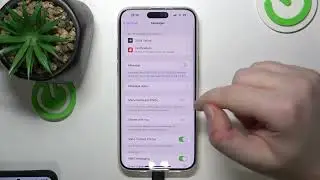 Как включить iMessages на iPhone 15 Pro Max?