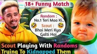 Scout Playing Random funny 🤣🤣 Gameplay | Scout Op Abuse Random Players