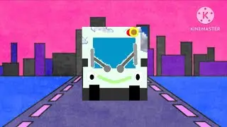 wheels on the mint cream bus