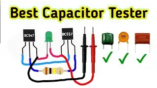 capacitor tester || pf capacitor tester || small value capacitor tester ||capacitor tester circuit