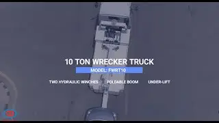 10 TON WRECKER TRUCK | HYDRAULIC WINCH | FOLDABLE BOOM | UNDER-LIFT