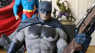 Detailed review of DKRIII Master Race Batman Dark Knight Statue by Prime 1 Studio