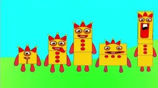 Numberblocks Intro Song but everyone Only Three Blocks Version