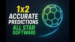 How to Get 1x2 accurate Football Predictions - All Star Software Tutorial