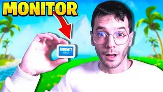FORTNITE nello *SCHERMO PIU' PICCOLO DEL MONDO* 😱