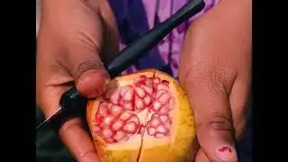 Freshly cut, naturally perfect 🍓Every slice tells a story of nature.&rdquo;