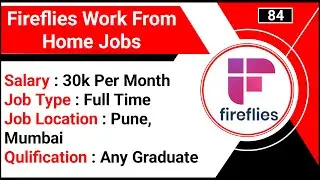 Fireflies Work From Home Jobs | Work From Home Jobs | Remote Jobs | JobStock